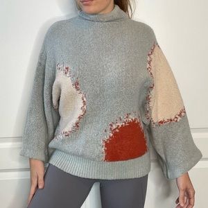 World Market Wide-Sleeve Turtleneck Sweater - OS